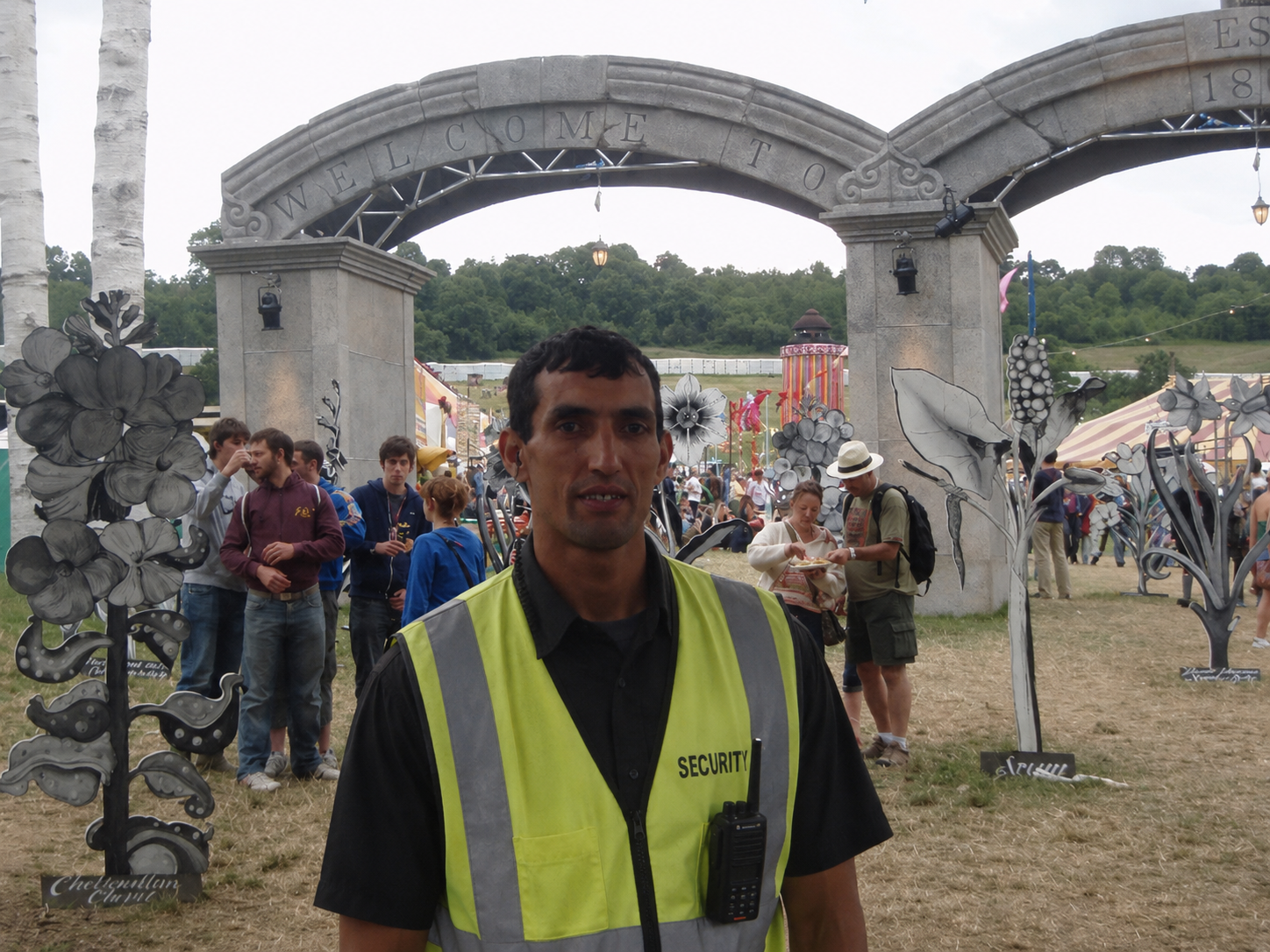 Glastonbury security